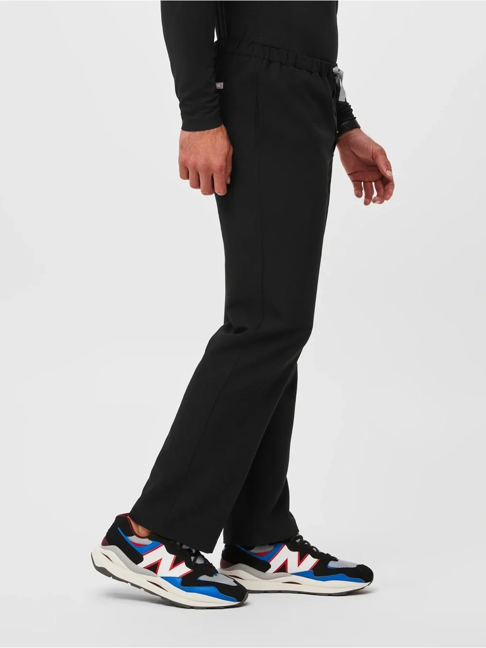 Figs Pisco Straight Leg Black Scrub Pant Technical Collection Size Small